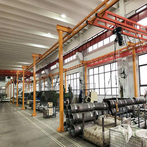 Workshop Light Weight 4 Post <b>Bridge</b> <b>Crane</b> 1 Ton 2 Ton 5 Ton <b>Bridge</b> <b>Crane</b> with Chain Hoist for Sale - Product Image 6