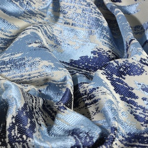 TengHui Textiles Jacquard Design OEKO <strong>TEX</strong> 100 Certificate Polyester Upholstery Fabric Breathable Home Deco for Sofa &amp; Home Use - Product Image 3
