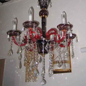 Petit lustre moderne en cristal de luxe K9 or rond grandes lampes suspendues pour mariage hôtel décoratif hauteur réglable - Product Image 5