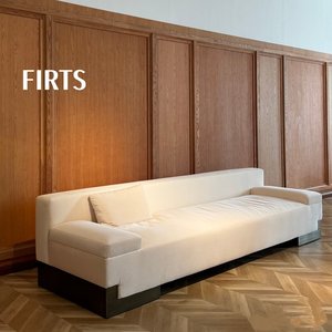 Sofa <span class=keywords><strong>Roset</strong></span> Kustom Gaya Prancis Abad Pertengahan, Model Blok Tofu Garis Lurus Retro Vintage Italia, untuk Ruang Tamu Apartemen Besar - Product Image 1