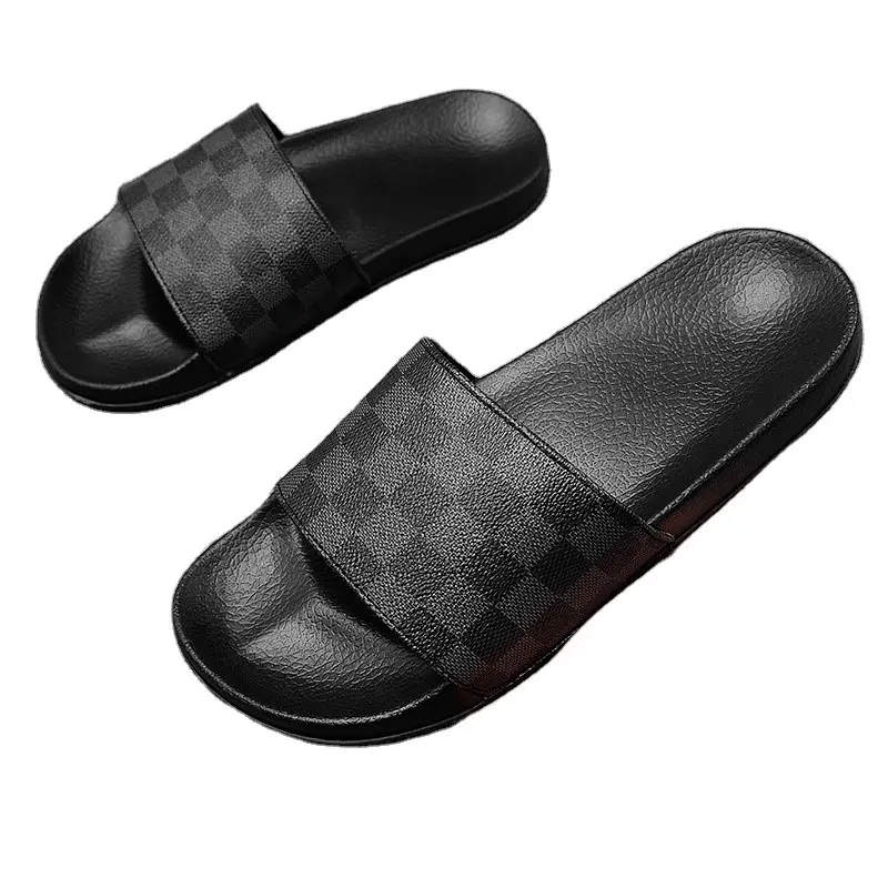 Custom Logo men summer slippers Hot Selling sandals and slipper men The factory wholesale plastic slippers men
