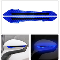 Autocollants en vinyle réfléchissant de forme personnalisée, haute luminosité, fluorescent, avertissement de sécurité, pour la conduite nocturne, le cyclisme, les équipements de plein air