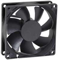 Kipas Pendingin Berkualitas Tinggi 80mm 12v 24v 48v Kipas Aliran Aksial 80x80x25mm Kipas DC Tanpa Sikat Kipas Buang Aksial Kipas Server Ventilator