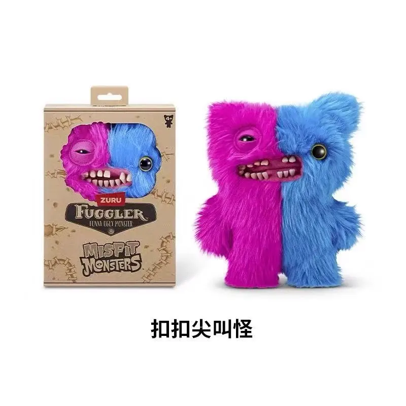 Color-block Serie D QQ Monstruo gritando