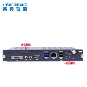 इंटर स्मार्ट इंटेल कोर i7 5500U दोहरी कोर 2.4G DDR3 X86 ऑप्स पीसी के साथ 4K संकल्प डी एन 1 * RJ45 इंटरैक्टिव Whiteboard के लिए पोर (IWB)