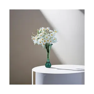 Hot Sale Modern Unique Home Decor Clear Acrylic Vases Lucite Funky Flower Acrylic Vase for Christmas Gift