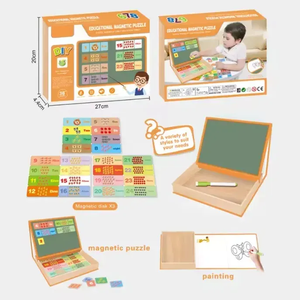 Di alta qualità parola digitale abbinamento tema educativo <span class=keywords><strong>Puzzle</strong></span> giocattolo giocattolo magnetico per bambini <span class=keywords><strong>Puzzle</strong></span> creativo - Product Image 5