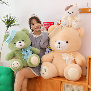 Linda boina oso muñeca almohada oso <span class=keywords><strong>de</strong></span> peluche grande muñeca <span class=keywords><strong>de</strong></span> juguete regalo <span class=keywords><strong>de</strong></span> <span class=keywords><strong>intercambio</strong></span> para niños - Product Image 2