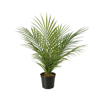Mini palmier artificiel en pot, 2 pièces, Date, pyggie avec 8 feuilles de palmier réglables, décor de maison