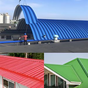 Folhas onduladas de aço do Carga-rolamento/leve do telhado Ideal para telhar e <span class=keywords><strong>clading</strong></span> das plantas industriais em áreas neve-propensas - Product Image 6