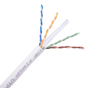 Best Quality CAT6 Cable 1000ft Ft4 UTP 23AWG Plenum Cat6 Network Cables Cat5e Cat6 Cable