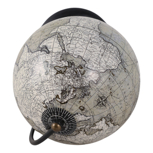 Globo da Tavolo Decorativo, Ornamento Moderno per Casa, Ufficio, Soggiorno, Design Mappa del Mondo 12 Pollici - Product Image 6
