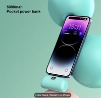 Produits Tendances 2026 Nouveautés Chargeur Rapide Portable Mini 2-en-1 5000mAh avec certifications CCC et CB