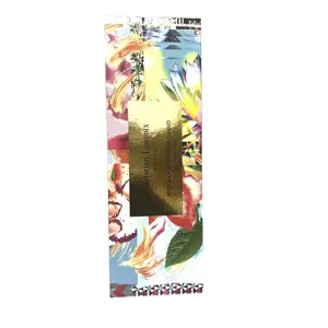Boîte à parfum de style peinture assortie aux couleurs d'été boîte d'échantillons de parfum pour cadeaux