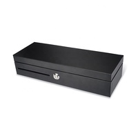 6 Bills 8 Pièces de monnaie Caisse Boîte Flip Top Cash Drawer Machine de virement d'argent Cash Drawer FT460
