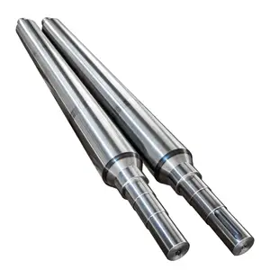 Knurled steel shaft and knurled pin. Customized according to drawings or samples, SUS 304/316 bearings