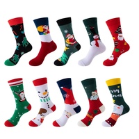Chaussettes thermiques de Noël pour hommes Toes Home - Chaussettes amusantes, colorées et à motifs, en coton chaud pour Noël, anniversaire, calendrier de l'avent