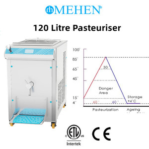 MEHEN 120L dondurma makinesi pastörizer süt - Product Image 3