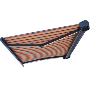 Toldo Retráctil de 3M con Cofre Integral de <span class=keywords><strong>Aluminio</strong></span> Directo de Fábrica para Balcón, Impermeable, Eléctrico y Plegable para Exterior, Lujosa Marquesina para Lluvia - Product Image 3