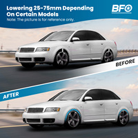 Kit d'Amortisseurs Réglables BFCO pour Acura CSX Berline 4 Portes pour HONDA CIVIC & Si VIII FG1/FG2 FA1/FA2/FA3/FA4/FA5 2006-2011 Utilisation Quotidienne