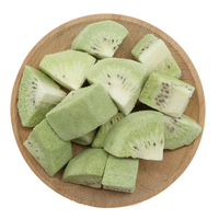 Frutas y Verduras Liofilizadas en Cubos, Rodajas y Polvo: Pera, Plátano, Kiwi, Brócoli, Batata, Zanahoria, Remolacha, Fresa, para Premios de Mascotas
