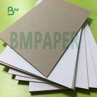 Feuille argileuse de carton de dos de gris de panneau de Duplext d'impression offset de 800gsm 900gsm pour faire des cartons