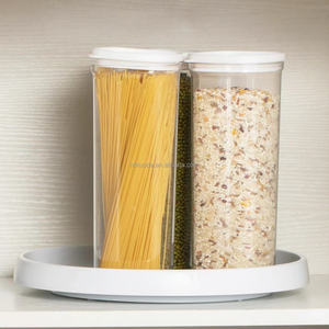 Estante de especias giratorio de meseta giratoria para despensa, tocadiscos antideslizantes <span class=keywords><strong>Lazy</strong></span> <span class=keywords><strong>Susan</strong></span> para cocina, baño, refrigerador debajo del fregadero - Product Image 4