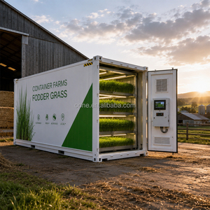 Containerized Hydroponic Fodder System for Livestock Feed Barley <strong>Grass</strong> Growing Farm Equipment - Product Image 4