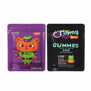 Custom <b>Mylar</b> Child Proof Smell Edible Matte Zip <b>Bag</b> Reusable Dye Cut Cookie Candy <b>Mylar</b> <b>Bags</b> 3.5G 7G Food Storage <b>Bags</b> - Product Image 6