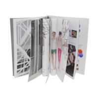 Conception personnalisée A4 Papier laminé Impression offset Brochures Société Spécification Instruction Livre Dépliant Présentation Dossier