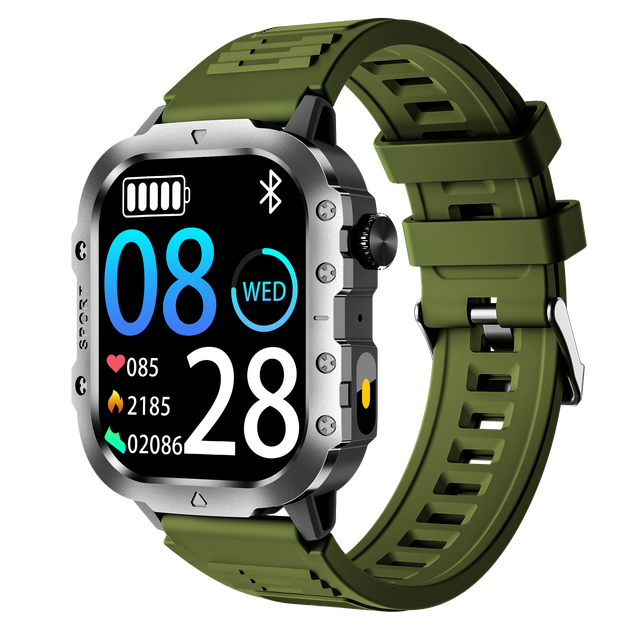 Cheap Fashion H11 Unisex Smart Watch Wholesale Outdoor Android AMOLED Flashlight Heart Rate Sleep Tracker Alarm Remote Control