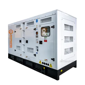 100KW/125KVA silencioso generador Diesel generador impermeable SDEC motor generador de energía