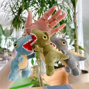 Vente en gros Grand jouet créatif en peluche dragon <span class=keywords><strong>tyrannosaure</strong></span> Rex de couleur bonbon, poupée dinosaure porte-clés en peluche cadeau pour enfants - Product Image 3