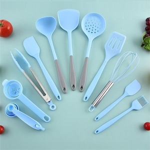 16-Mảnh Nhà Bếp Silicone Nấu Ăn Đồ Dùng Thiết Lập Không Dính Đồ Nấu Nướng Bao Gồm Quy Mô Đo Cup Lưu Trữ Xô - Product Image 4