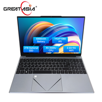 Ordinateur portable AMD 15.6 pouces Ry-zen R5 Ordinateur portable professionnel Notebook Win 11 Pro Computadora Portatil RAM 16GB/32GB 1TB/2TB SSD