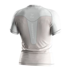 Camiseta de compresión Power Warrior Pattern de secado rápido personalizada para grappling, judo, BJJ, MMA, Rash Guard - Product Image 2