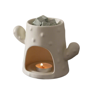 Bruciatore di Oli Essenziali in Ceramica per Aromaterapia, Diffusore di Aromi, Portacandele per Incenso, Decorazione Casa, Portacandele Tealight per Autunno e Primavera - Product Image 2