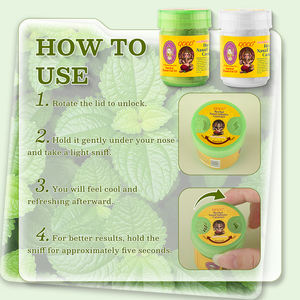 กระบอกสูดดมสมุนไพรแบบหมุนได้ รูปหน้ายิ้ม ช่วยเพิ่มพลัง สดชื่นใจ กระบอกสูดดมสมุนไพรแบบหมุนได้ รองรับการปรับแต่ง - Product Image 4