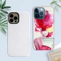 Coque de téléphone à impression par sublimation personnalisée pour iPhone 15 Coque de téléphone portable à la mode pour iPhone 15 14 13 12 Pro Max