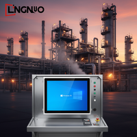 PC Industrial Resistente de 15 Pulgadas FR150 Serie W, CPU Intel de 11.ª/12.ª/13.ª Generación Opcional, RAM y SSD Personalizables, Pantalla Táctil de 10 Puntos, Aluminio, Refinería de Petróleo
