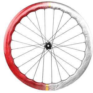 Nouvelle peinture 700C roues 50mm profondeur vague roues frein à <span class=keywords><strong>disque</strong></span> roues de vélo de route <span class=keywords><strong>disque</strong></span> carbone cyclisme roues de vélo de route - Product Image 1