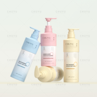 Bouteille de shampooing en plastique recyclable de 500 ml, produits de soin corporel, bouteille de lotion de 750 ml, emballage pour soins de la peau, pompe à pression électro-plaquée