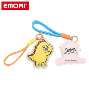 OEM Branded Cartoon Woven Soothing Squishy Texture Stuffed Cute <b>Plush</b> <b>Cat</b> Keyring - Product Image 5