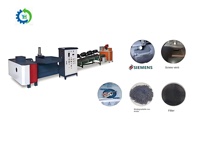 Granulateur de plastique à vis unique refroidi par air, écologique, avec une production de 30 à 60 kg/h, compatible PC/PA, 380 V