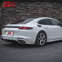 Vente en gros usine pour Porsche 971.1 2017-2019 Kit carrosserie GTS/SD amélioré : Ensemble pare-chocs avant, jupes latérales et diffuseur arrière