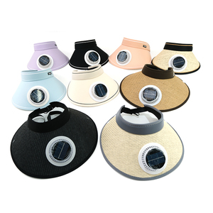 Cappello Visiera Parasole G5 alla Moda con Ventilatore Solare Regolabile, Protezione UV 50+, Ampia Tesa Rinfrescante per Esterni - Offerta Calda - Product Image 2