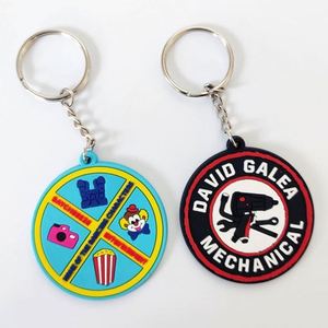 The Cheapest Promotional Gifts No Minimum Custom logo <b>Name</b> Soft Rubber Pvc Keychains - Product Image 6
