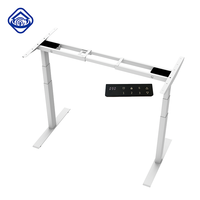 Prix de gros - Cadre de bureau debout électrique ergonomique Kaiyu en acier inoxydable à hauteur réglable pour la maison, le bureau et l'étude
