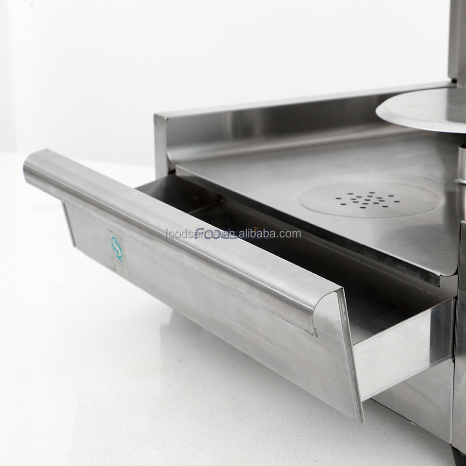 Commercial 3 Burners Full Automatic Toaster Chicken Doner Kebab Machine ...