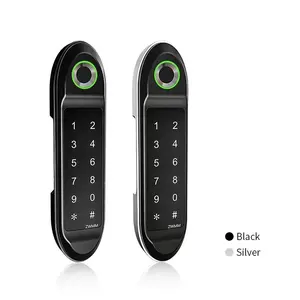 새로운 디지털 열쇠가 없는 손잡이 자물쇠 생물 측정 지문 서랍 내각 로커 자물쇠